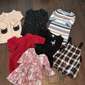 Lot of 4T Dresses
